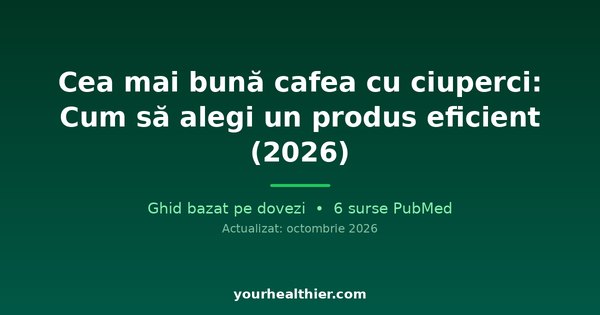 Cea mai bună cafea cu ciuperci: Cum să alegi un produs eficient (2026)