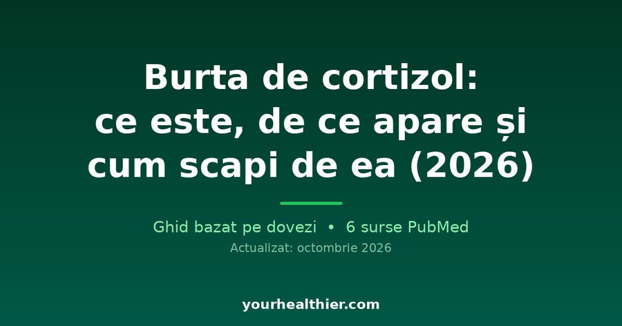 Burta de cortizol: ce este, de ce apare și cum scapi de ea (2026)