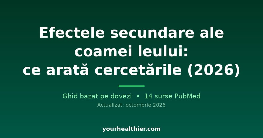 Efectele secundare ale coamei leului: ce arată cercetările (2026)