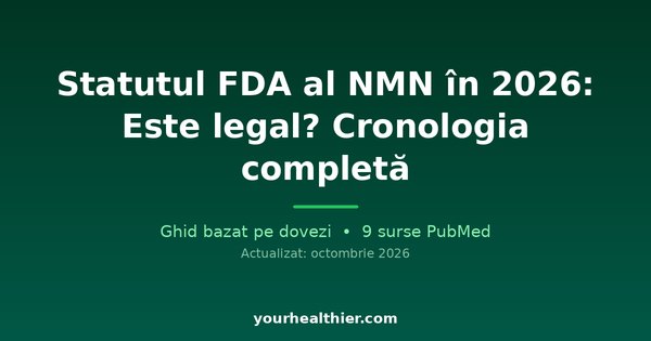 Statutul FDA al NMN în 2026: Este legal? Cronologia completă